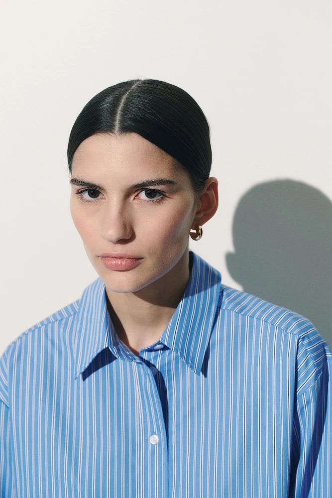 Oversized Poplin Shirt