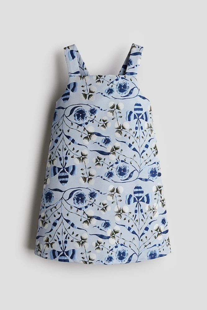 Jacquard-Weave Dress