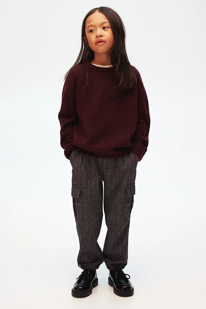 Raglan-Sleeved Sweater