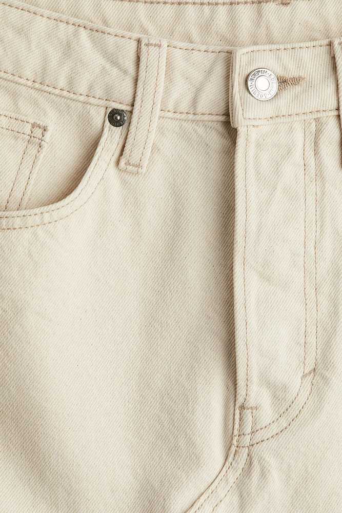 A-Line Denim Skirt