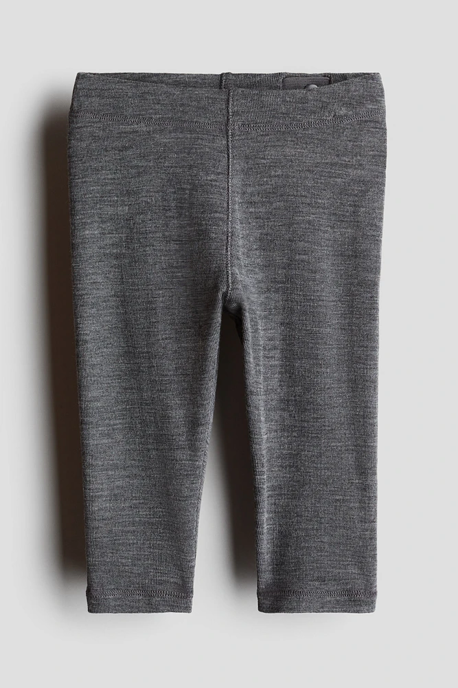 Wool Jersey Leggings