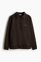 Sweatshirt with Collar