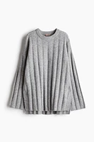 Oversized Rib-knit Sweater