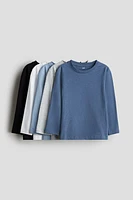 5-pack Long-sleeved T-shirts