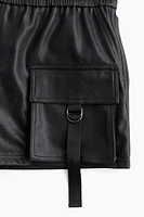 Coated Cargo Shorts