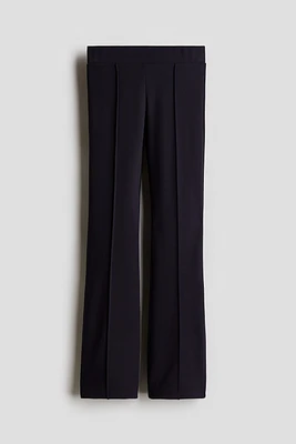 Flared Jersey Pants