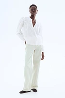 Embroidered Cotton Blouse