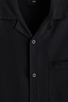 Regular Fit Lyocell Resort Shirt