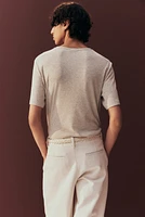 Regular-Fit Lyocell-Blend T-Shirt