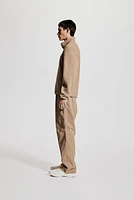 Regular-Fit Teddy Fleece Activewear Jacket