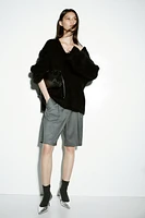 Oversized Mohair-Blend Sweater