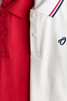 2-Pack Cotton Polo Shirts