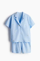 Pajama Shirt and Shorts