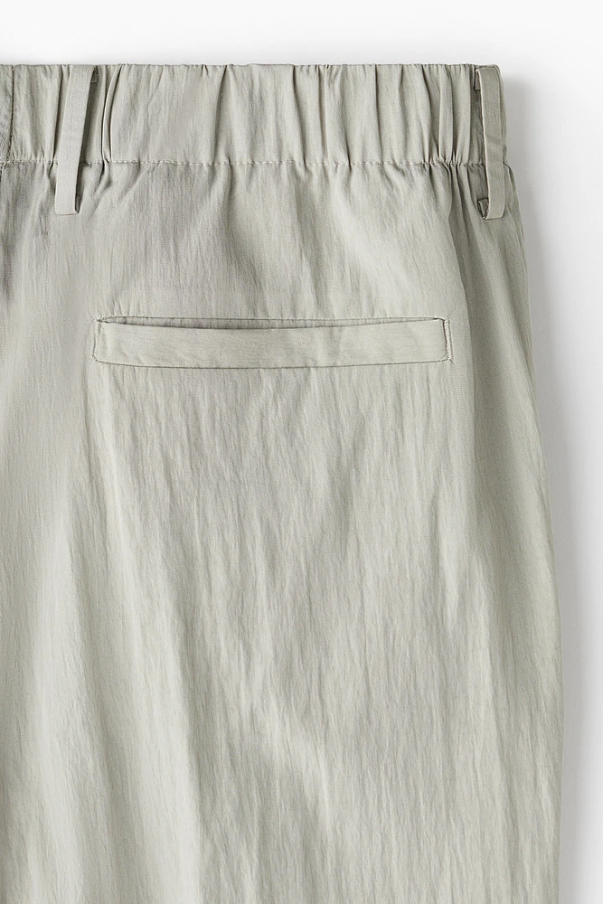 Relaxed-Fit Lyocell-Blend Pants