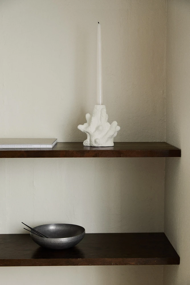 Stoneware Candleholder