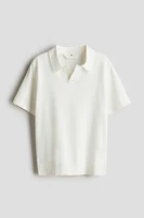 Fine-knit Polo Shirt