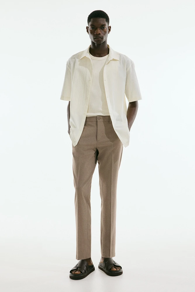 Slim-Fit Tailored Pants
