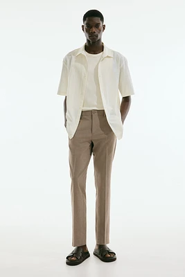 Slim-Fit Tailored Pants