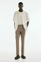 Slim-Fit Tailored Pants