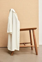 Regular Fit Crinkled Resort Shirt