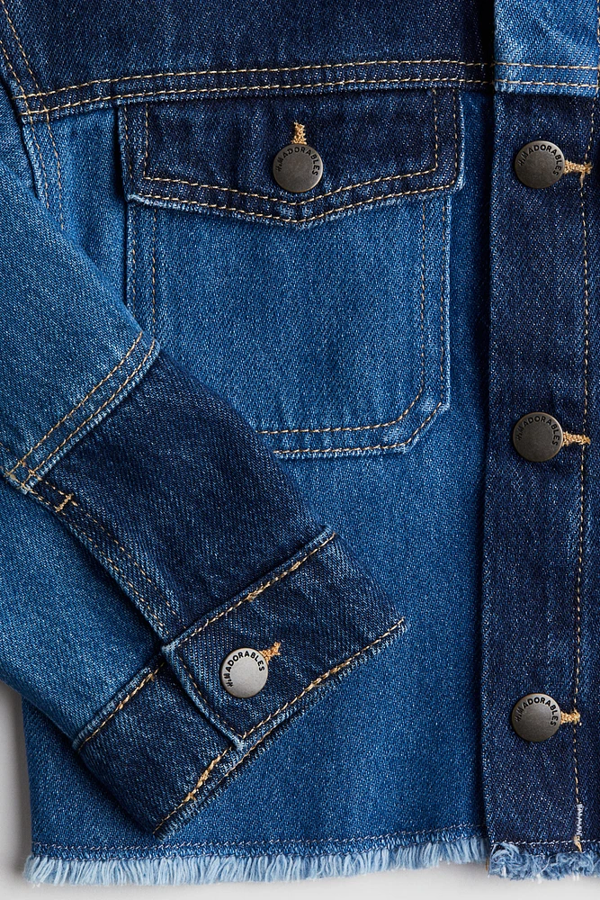 Veste carrée en denim