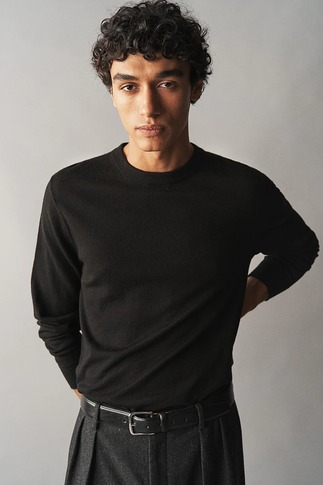 Slim Fit Wool Sweater