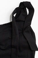 Padded-Cup One-Shoulder Swimsuit