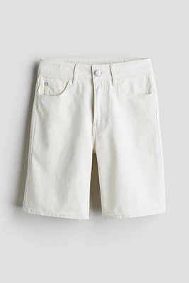 Short en jean ample
