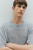 Regular Fit Fine-Knit T-Shirt