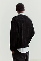 Loose-Fit Hole-Knit Sweater