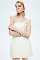Exaggerated-Hip Mini Dress