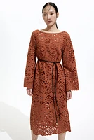 Eyelet Embroidered Dress