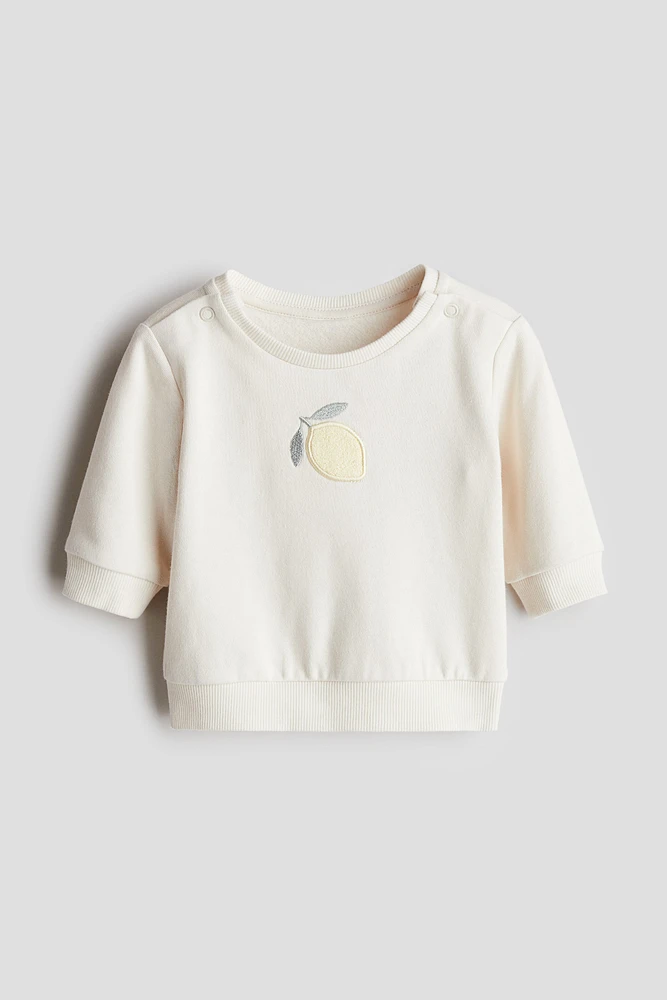 Appliquéd Sweatshirt