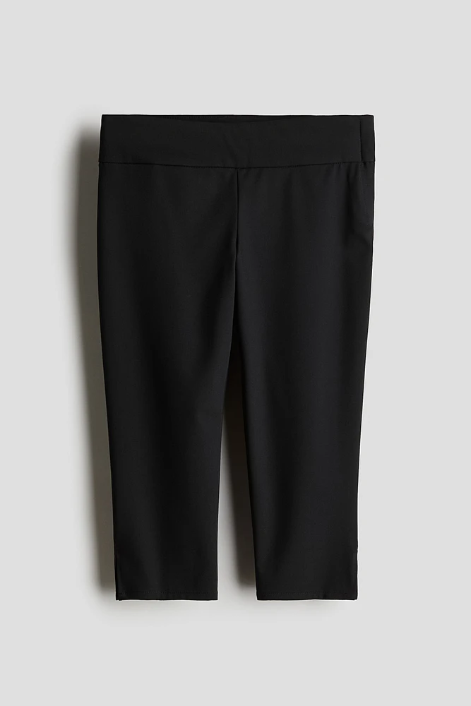 Twill Capri Pants