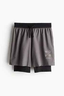 2-in-1 Sports Shorts with DryMove™
