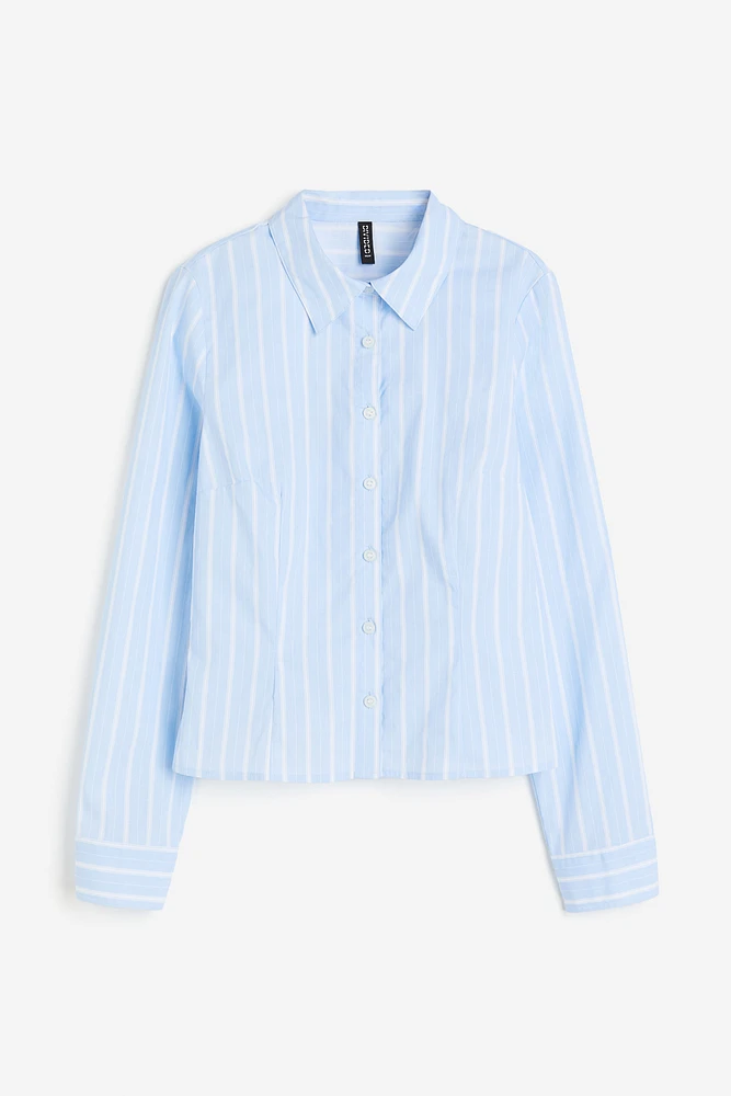 Fitted Poplin Shirt