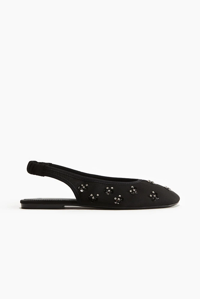 Embellished Slingbacks