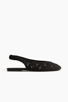 Embellished Slingbacks