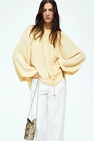 Oversized Chiffon Blouse