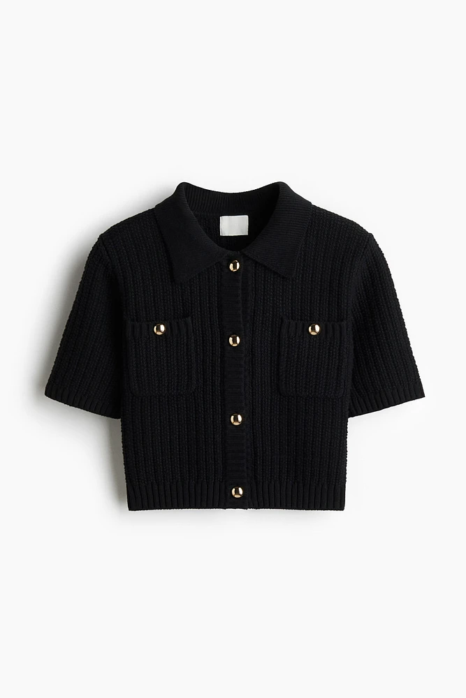 Cardigan with Collar