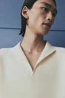 Regular-Fit V-Neck Polo Shirt