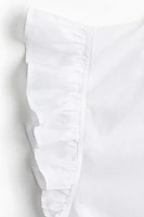 Blouse en lin mélangé