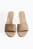 Sandales à talon