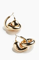 Chunky Hoop Earrings