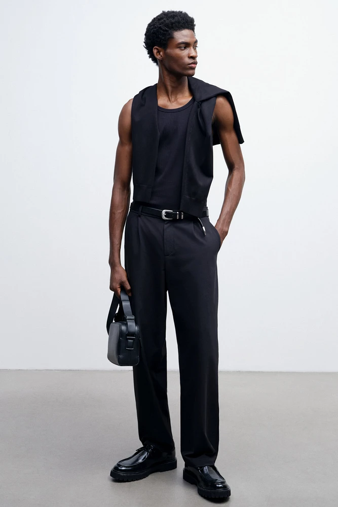 Relaxed-Fit Jersey Pants