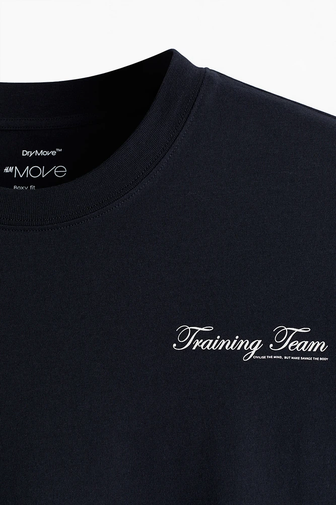 Boxy Sports T-Shirt with DryMove™