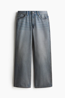 Loose Straight High Jeans