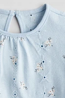 Eyelet-Embroidered Dress