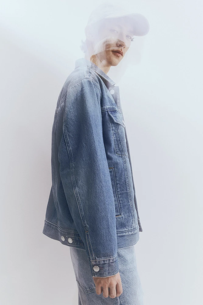 Loose-Fit Denim Jacket