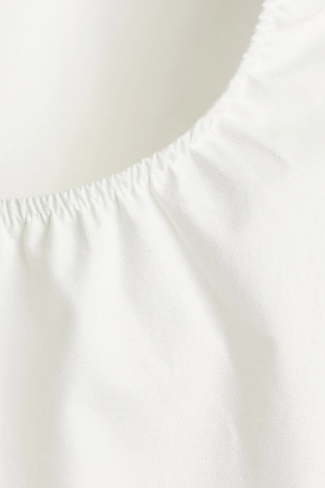 Blouse à manches bouffantes